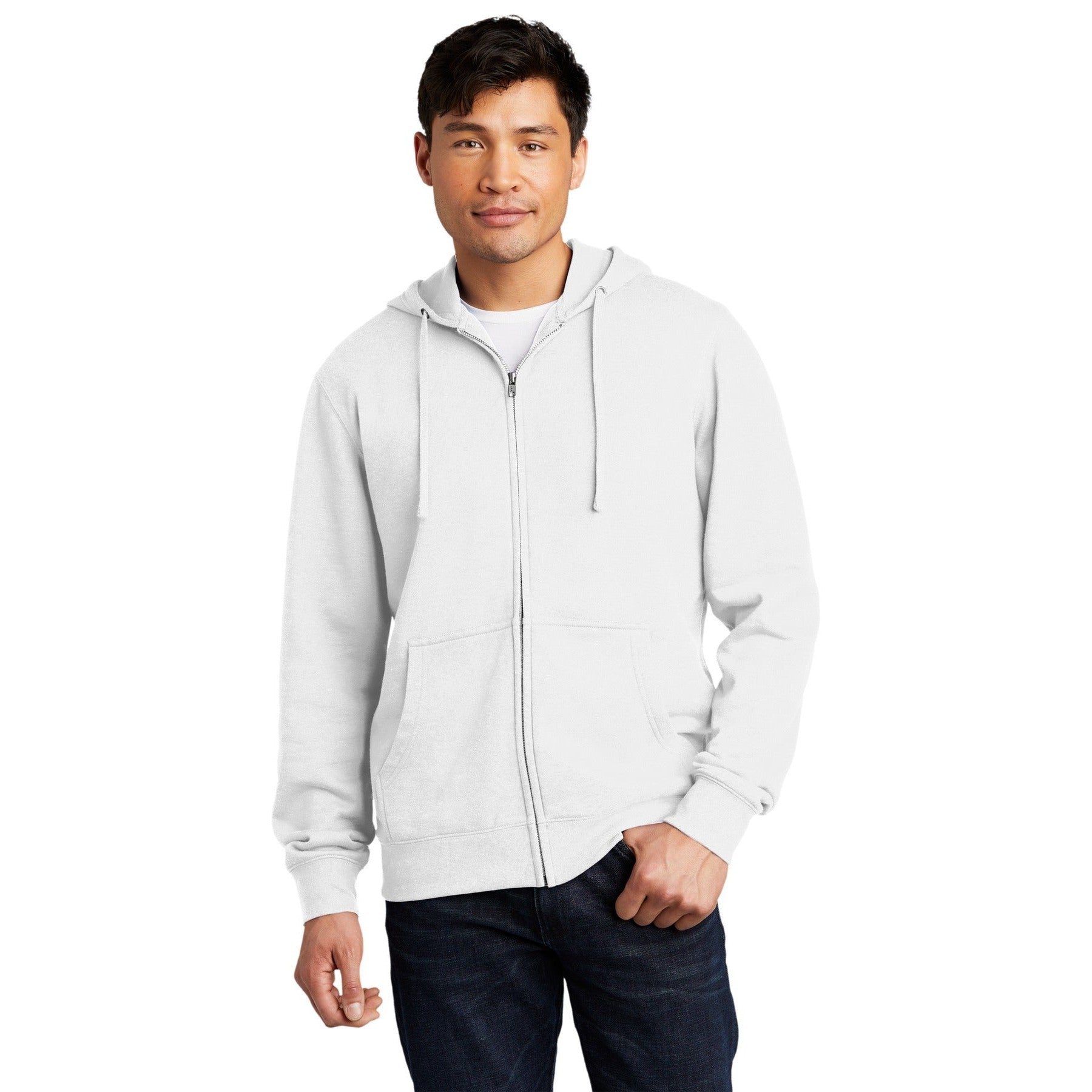District-District® V.I.T.™Fleece Full-Zip Hoodie DT6102-MedTech-15